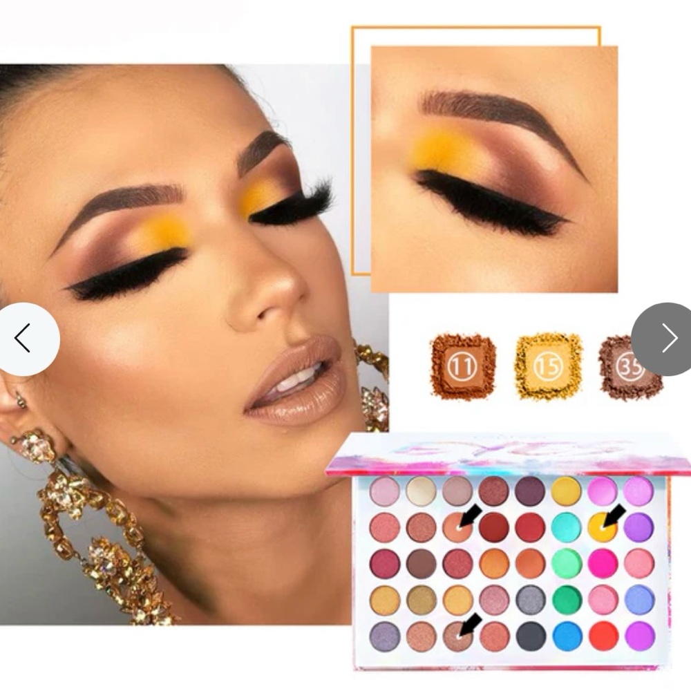 Eyeshadow Palette - Bold Multi-Color Collection - 40 colors - New - Picture 7 of 11